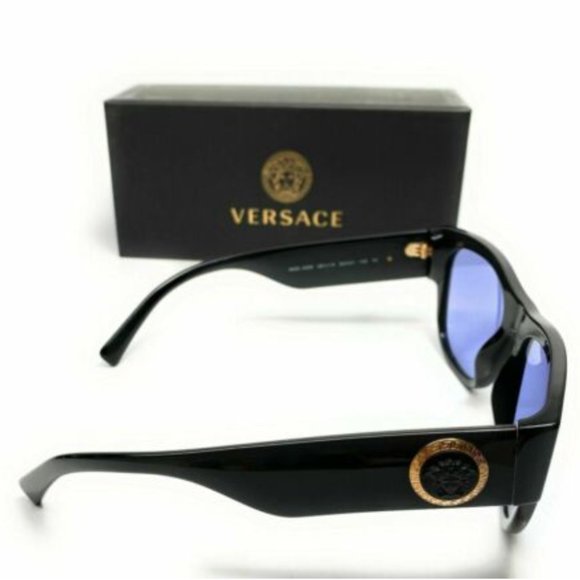 Versace Women\'s Black Square Sunglasses! main image 4